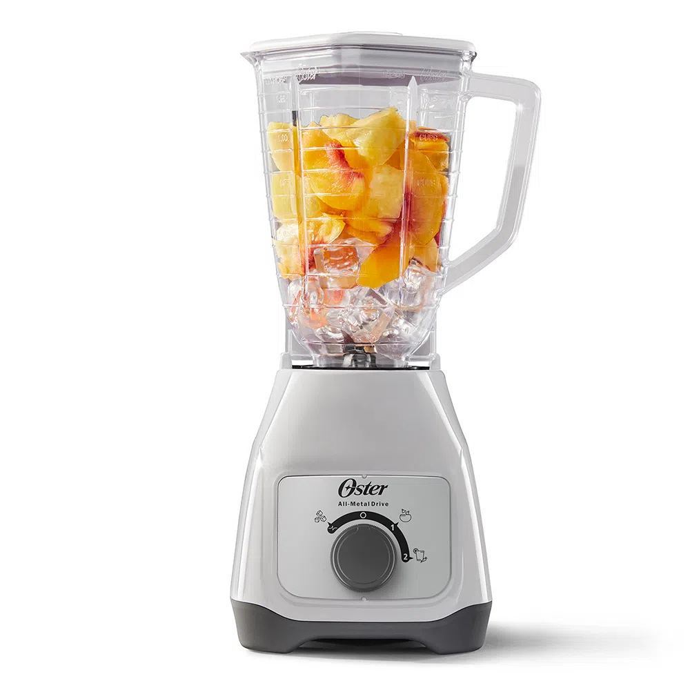 Licuadora Oster® con vaso de plástico y control de perilla BLSTKAPWRD