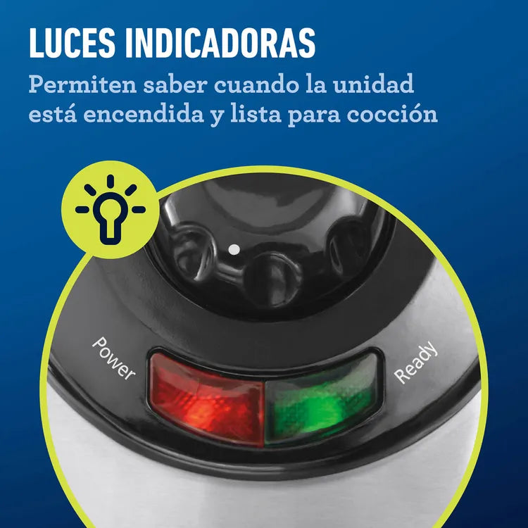 Waflera Belga OSTER CKSTWF2000 Plateada