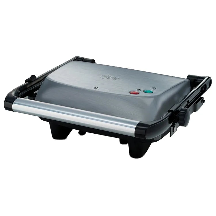 Sanduchera grill 2Puestos OSTER CKSTPA2880 Plateado