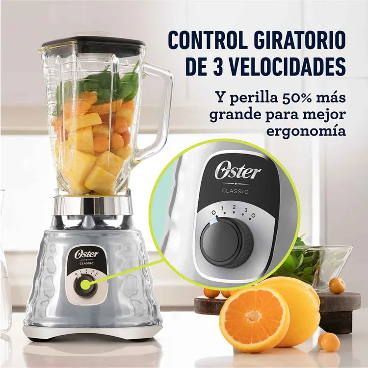Licuadora OSTER Clásica BLST4655 700W Plateado