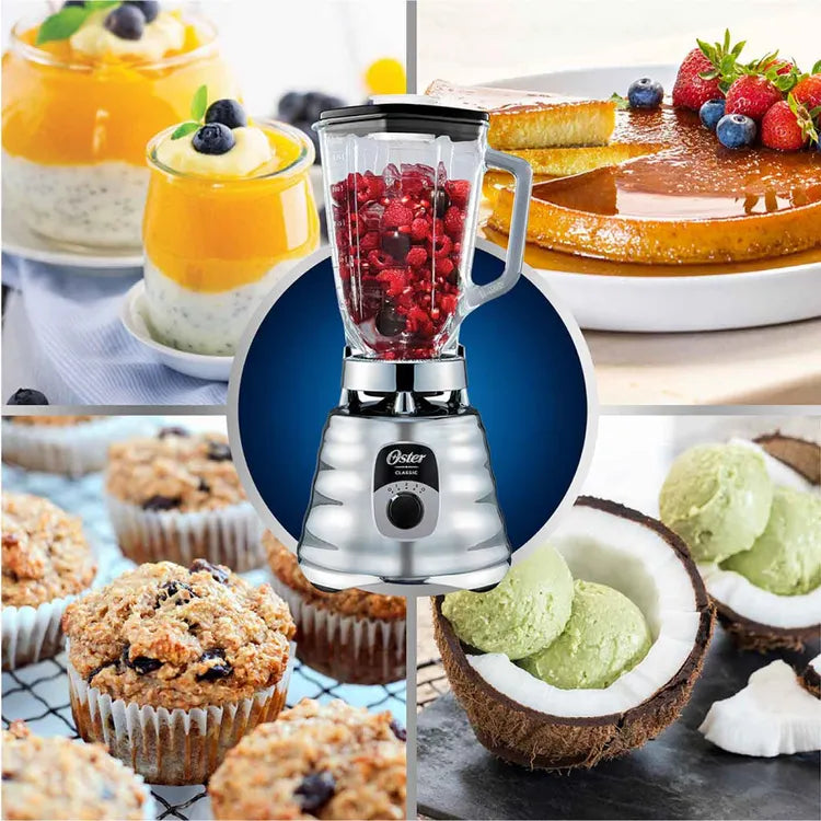 Licuadora OSTER Clásica BLST4655 700W Plateado