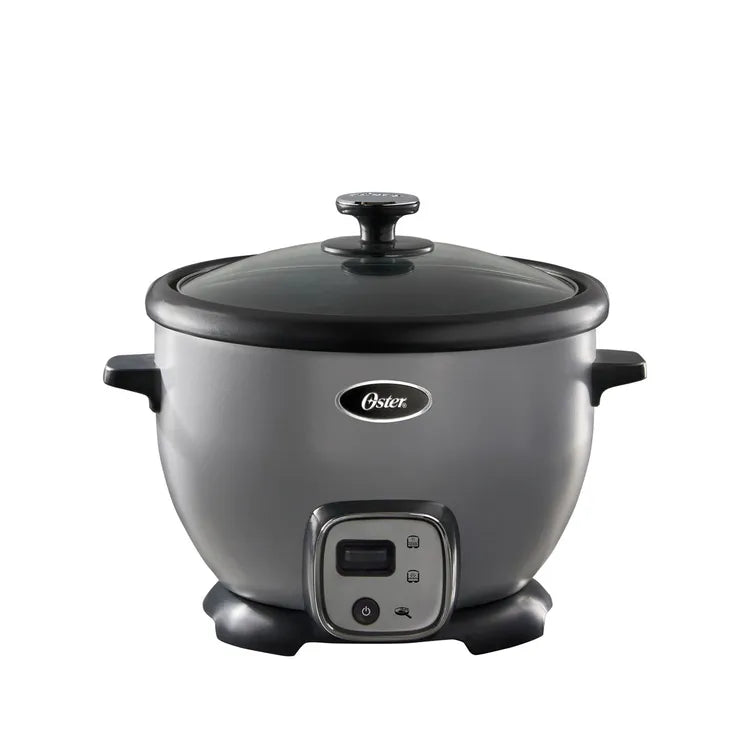 Olla Arrocera OSTER 10 Tazas 2117861 Multiusos Plateado