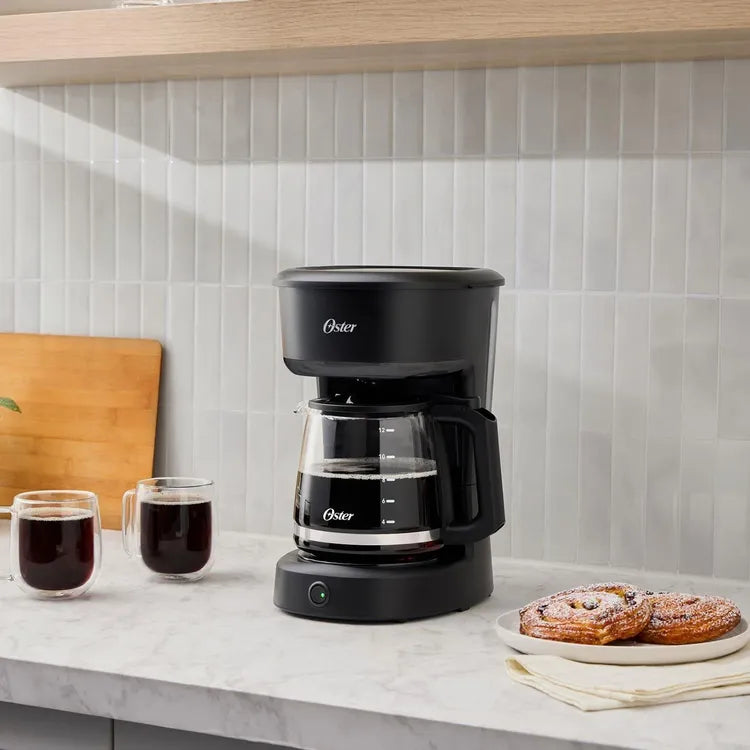 Cafetera OSTER 12 tazas 2217256 Negro