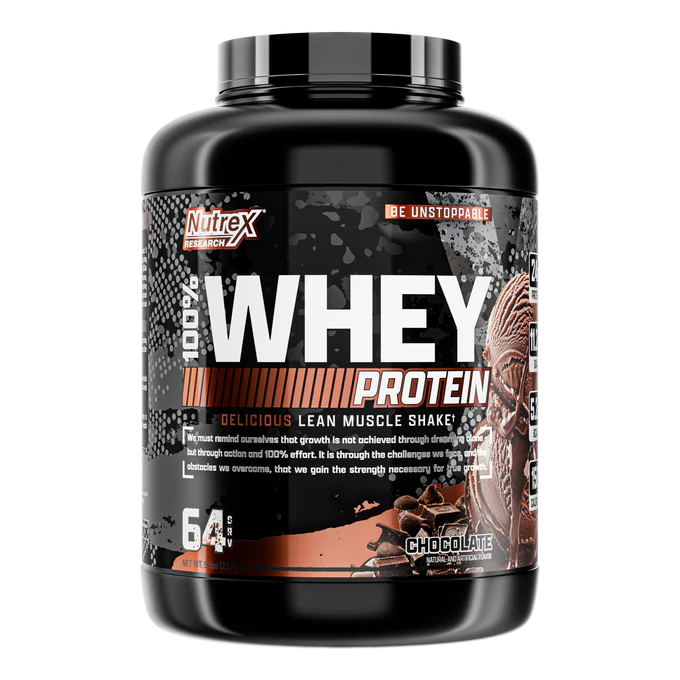 100% Premium Whey Protein – Nutrex Research