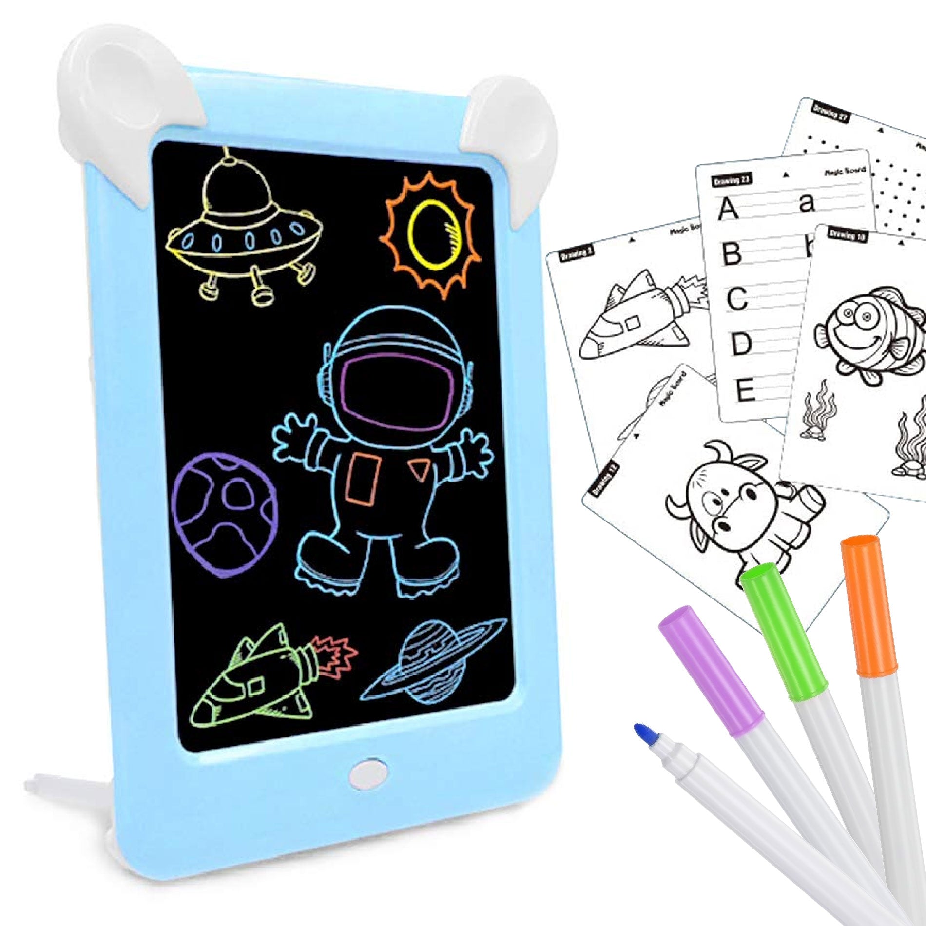 Tableta Magic Pad Conejo – Dibujo con Luz LED | Juguete Educativo