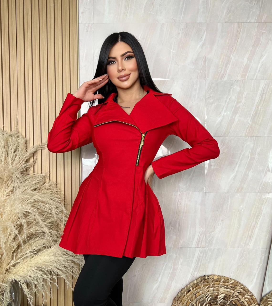 Gabán Blazer Princesa en Bengalina Licrada