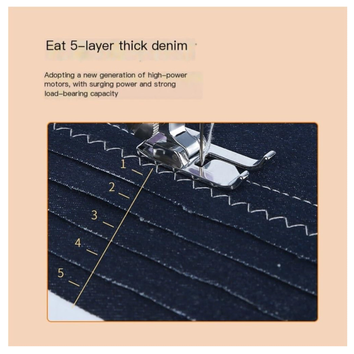 Máquina de Coser Negra Eléctrica FHSM-398 – Práctica, Compacta y Fácil de Usar