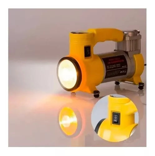 Compresor de Carro PRLA Zo 12V – Potencia y Seguridad en Cada Viaje