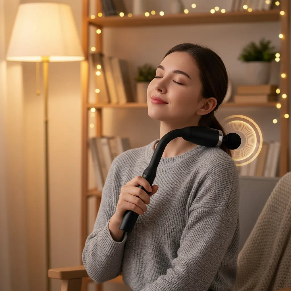 Masajeador Muscular Eléctrico con Mango