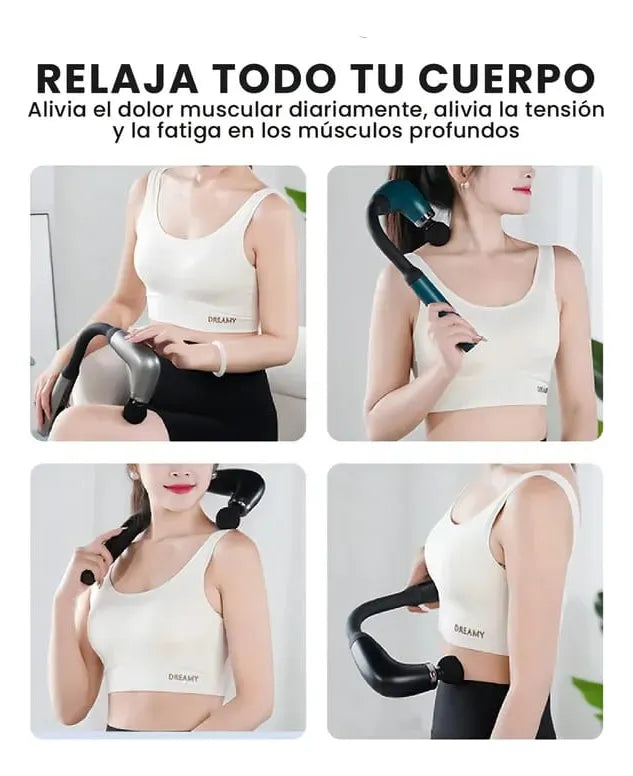Masajeador Muscular Eléctrico con Mango