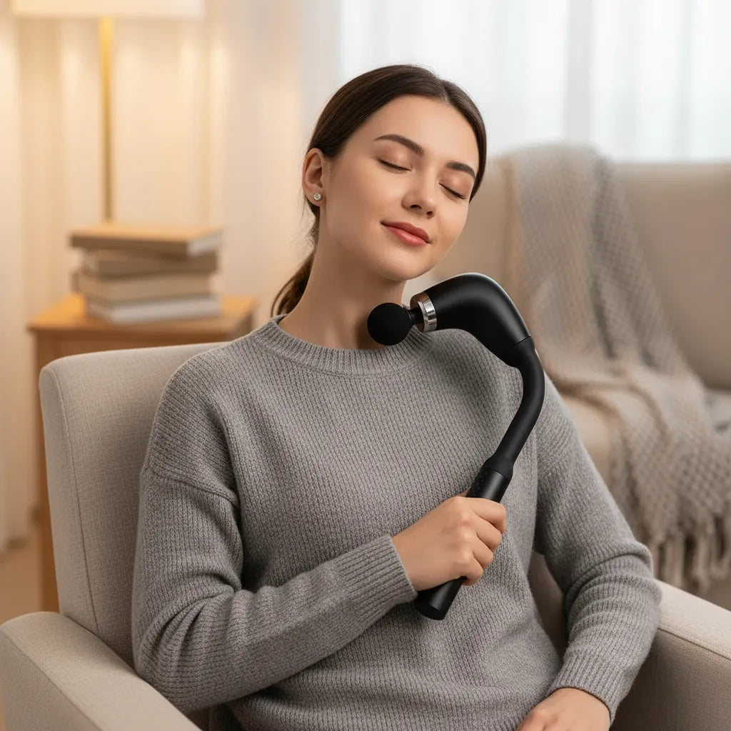 Masajeador Muscular Eléctrico con Mango