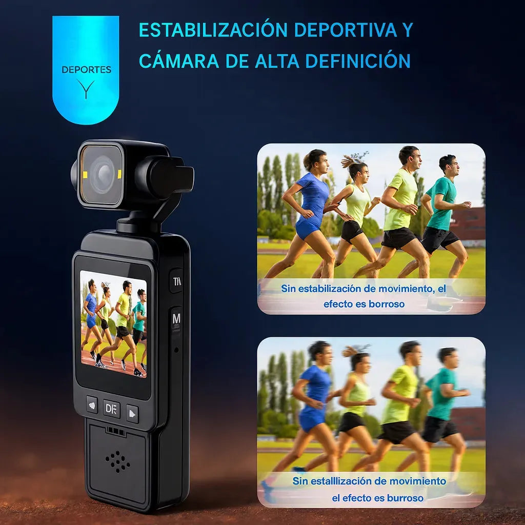 Cámara Deportiva DV01 1080 WiFi – Rendimiento Compacto, Resultados Profesionales
