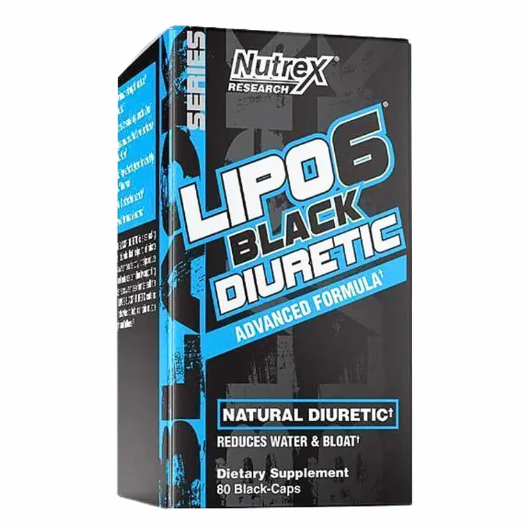 Lipo-6 Black Diuretic – Eliminación de Líquidos y Definición Rápida