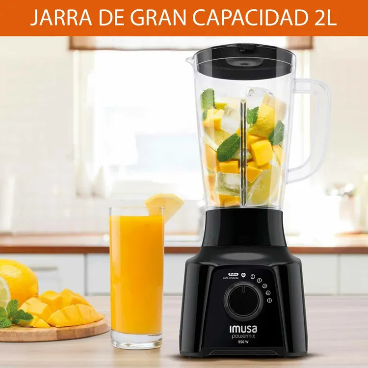 Licuadora IMUSA Powermix Negra
