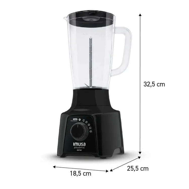 Licuadora IMUSA Powermix Negra