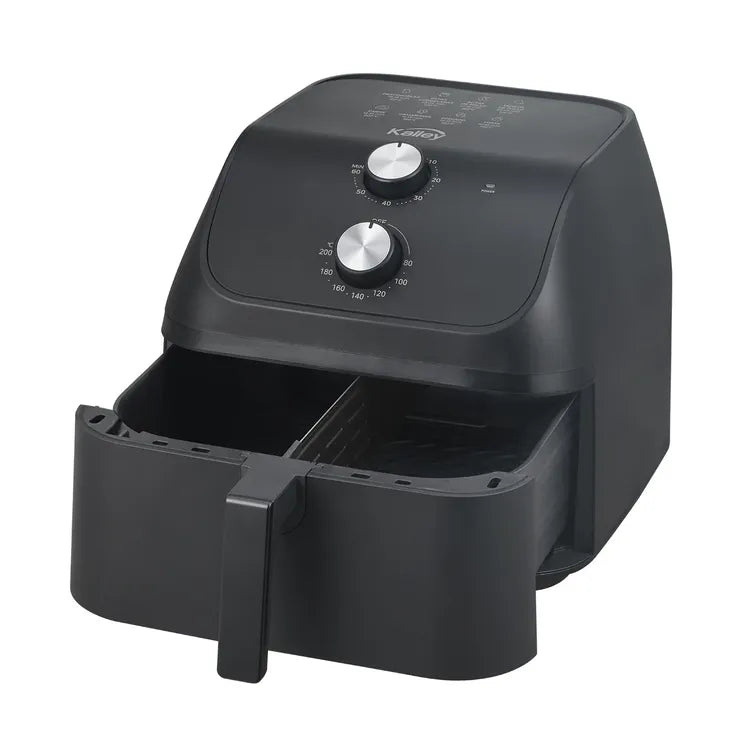 Freidora de Aire KALLEY 7.5 Litros K-MAF75 Negro