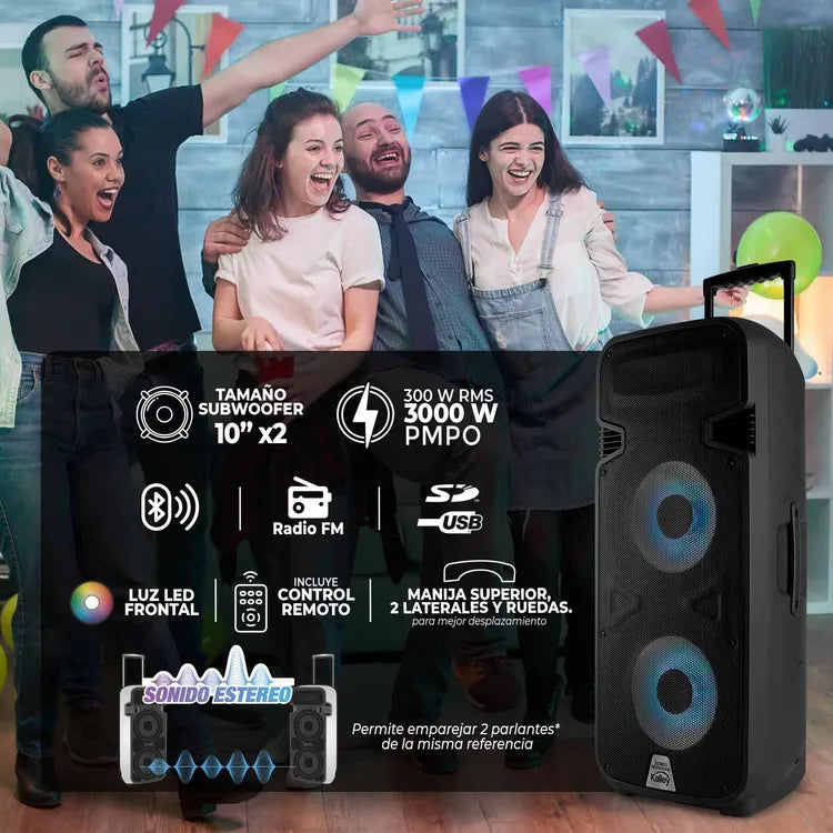 Parlante KALLEY K-SPK300D Negro