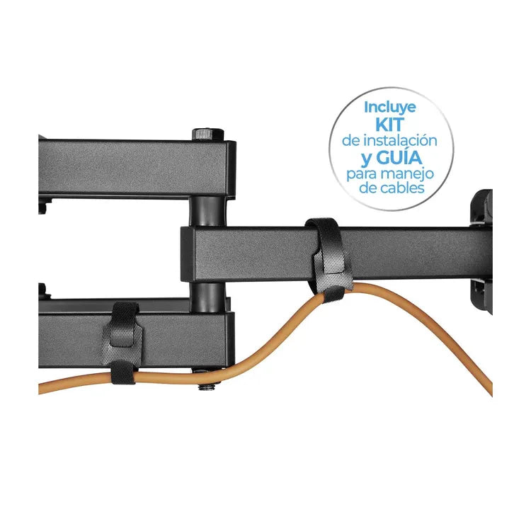 Base KALLEY Escualizable Doble Brazo Flexible K-BF3270 para televisores 32” y 70”