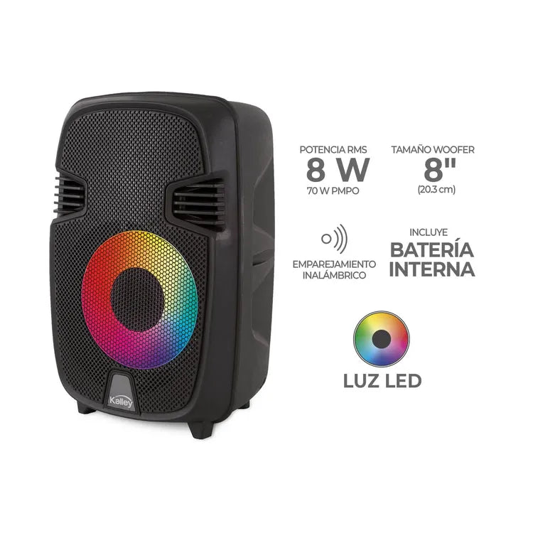 Parlante KALLEY K-BSK8 Negro