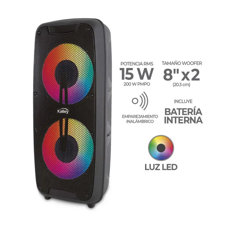 Parlante KALLEY K-BSK15 Negro