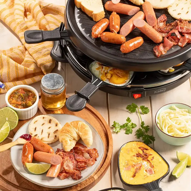 Raclette KALLEY 800W K-MRTT29 Negro