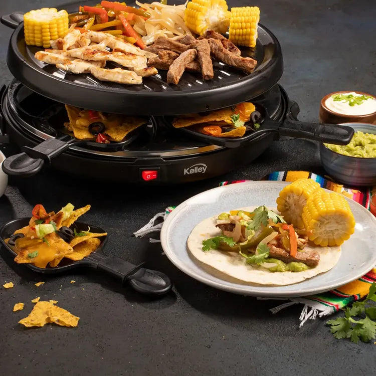 Raclette KALLEY 800W K-MRTT29 Negro