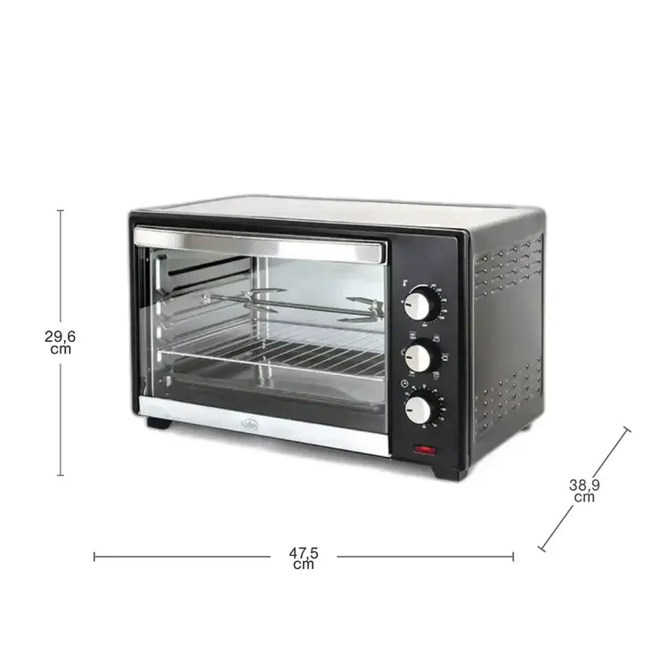 Horno Tostador KALLEY K-HE26L2 26 Litros Negro