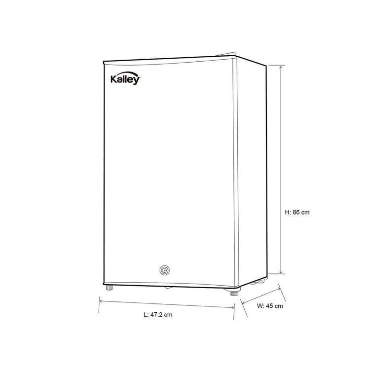 Minibar KALLEY Frost Una Puerta 43 Litros K-MB43G Gris