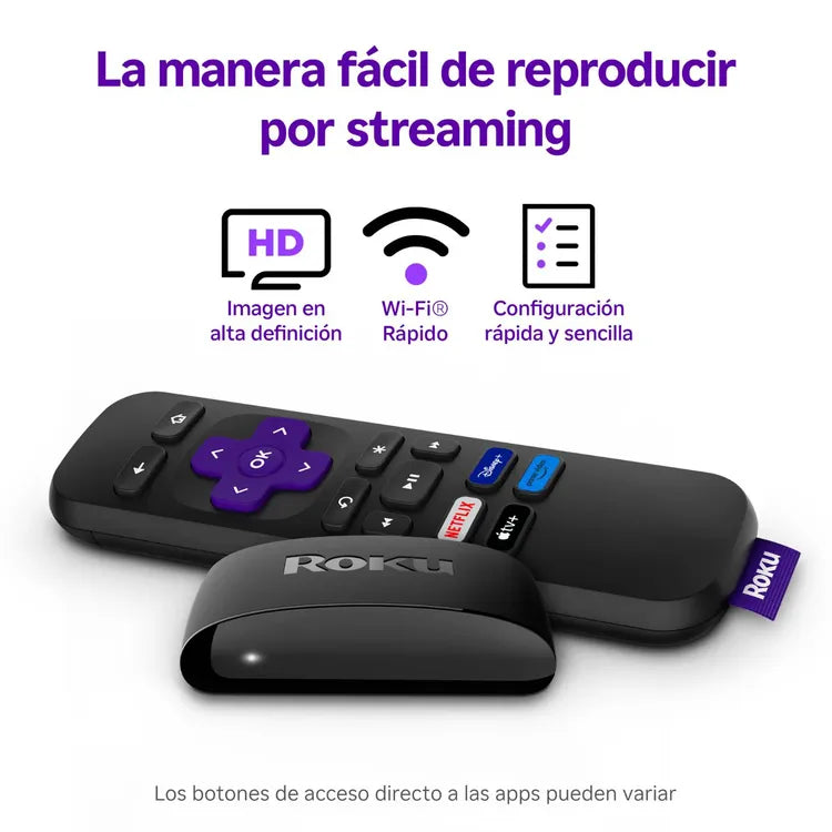 Roku Express HD – Tu TV más inteligente que nunca