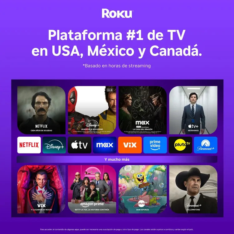 Roku Express HD – Tu TV más inteligente que nunca