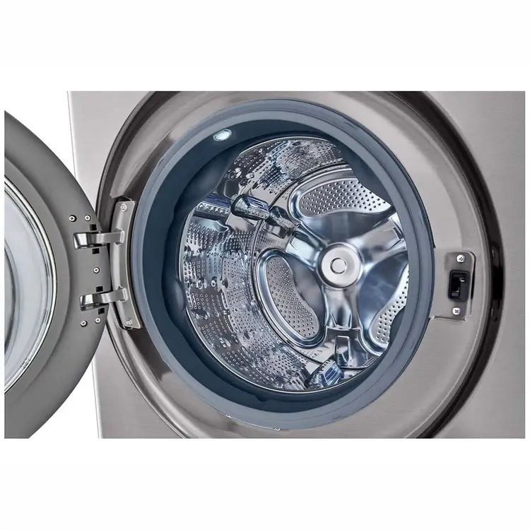 Torre de Lavado y Secado LG Wash Tower en un solo cuerpo Lavadora 25 Kilos/Secadora 22 Kilos WK25VS6 Gris con Inteligencia Artificial