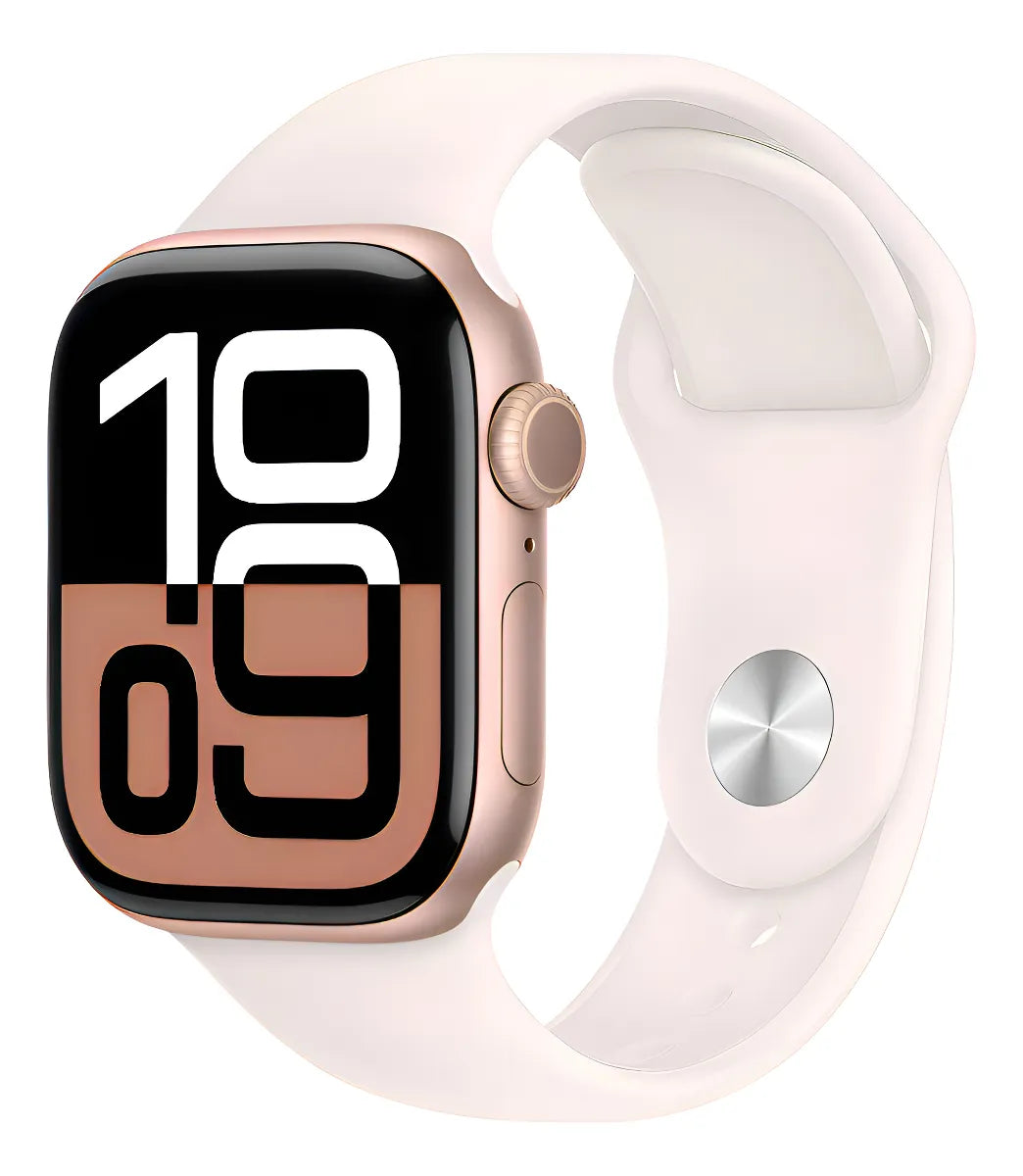 Apple Watch Series 10 GPS – Oro Rosa 42mm (Réplica Premium)