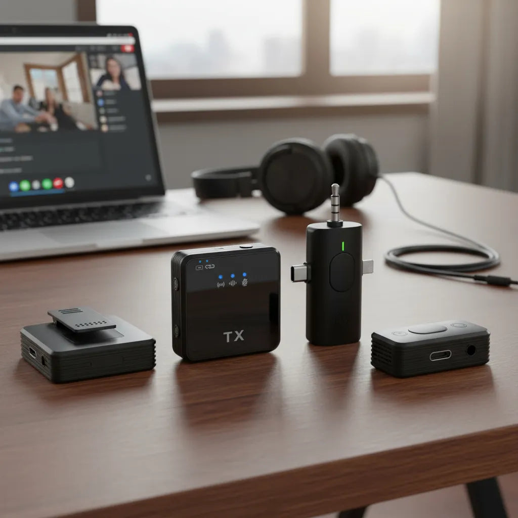 Micrófono Inalámbrico Solapa 3 En 1 Profesional F11-2 X2 – Negro