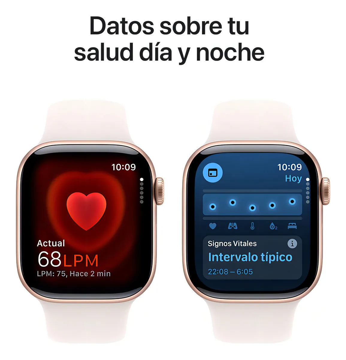 Apple Watch Series 10 GPS – Oro Rosa 42mm (Réplica Premium)
