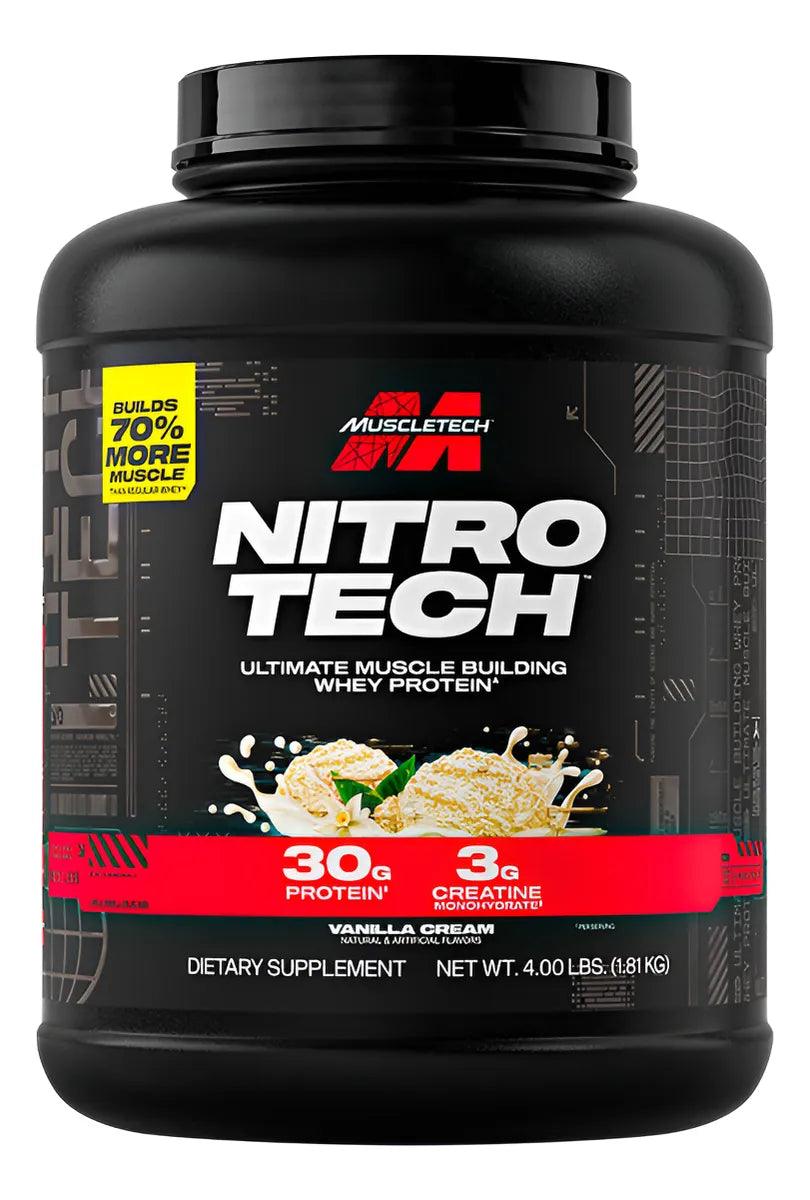 Nitro Tech 100% Whey Protein – Muscletech