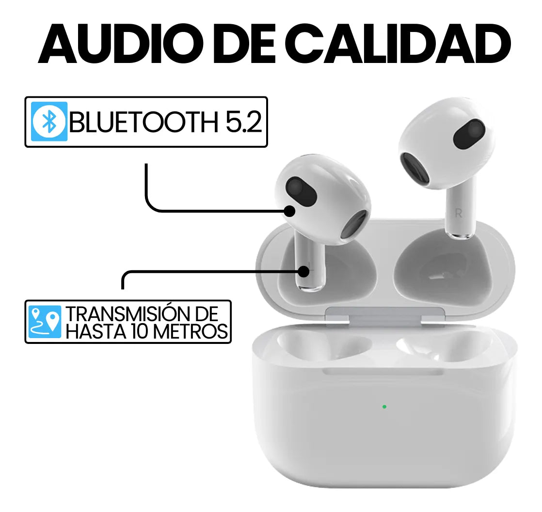 AirPods 4 – Estilo Apple, Sonido Premium sin pagar de más