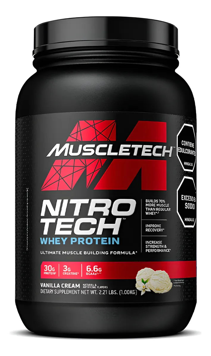 Nitro Tech 100% Whey Protein – Muscletech