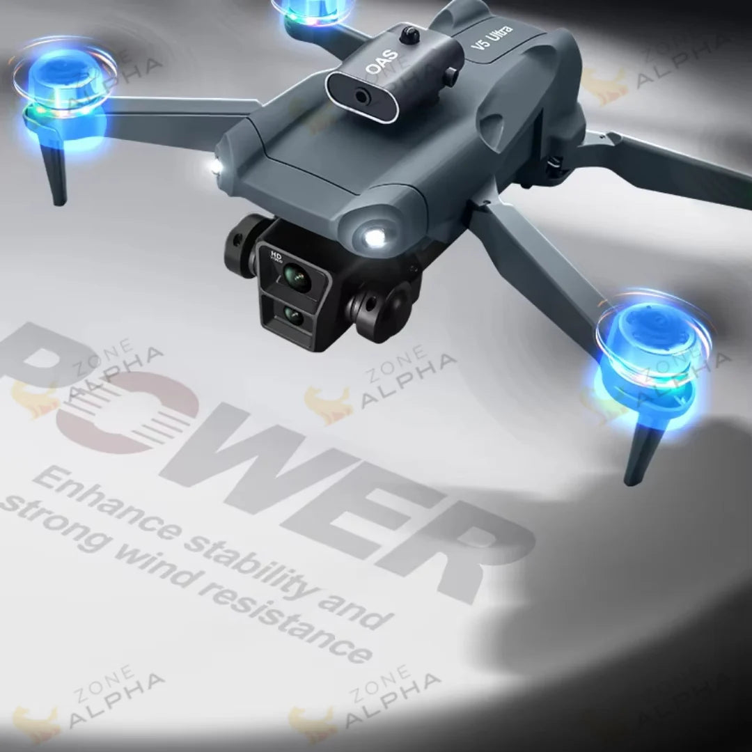 Dron M5 Ultra – Cámara HD, Evitación de Obstáculos y Diseño Plegable