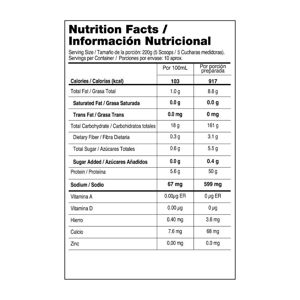 Titan Beef Mass – Vainilla Caramelo - Vitanas