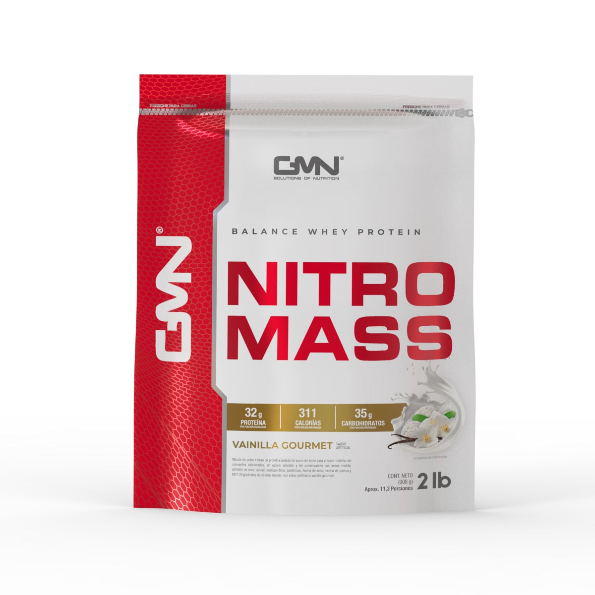 NITRO MASS + – Ganador de Masa Completo y Nutritivo