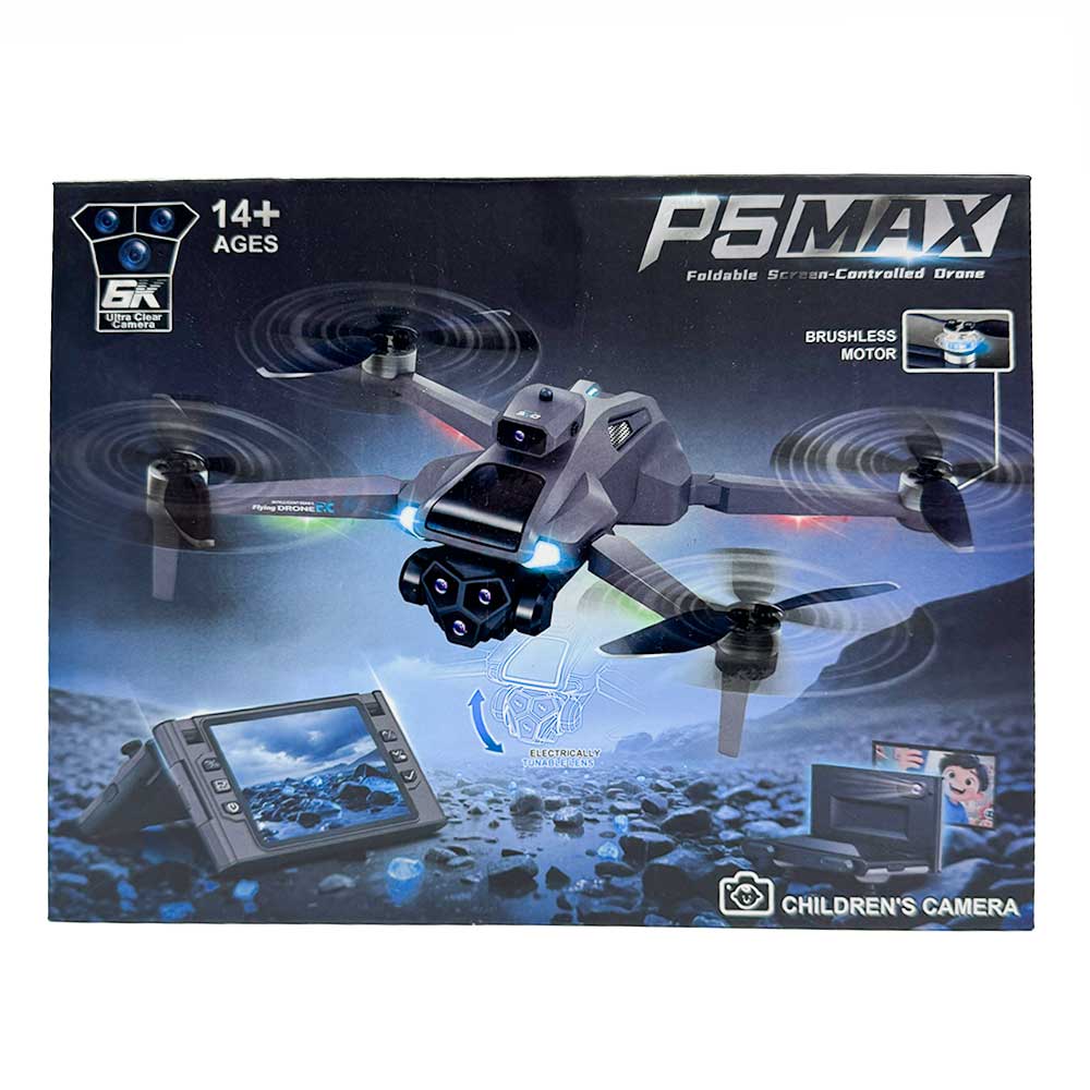 P5 MAX – Dron Plegable con Control por Pantalla