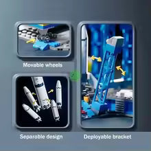 Lego Armable Espacial de Bloques – Cohete Espacial 🚀🧩