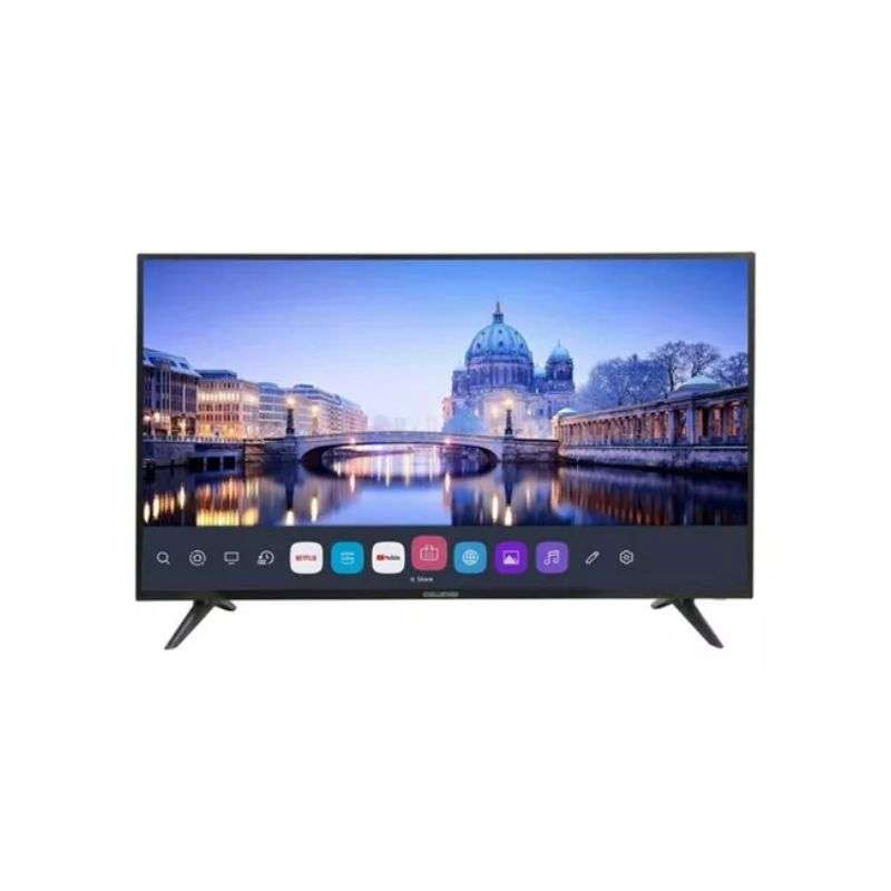 Televisor NIA 43” Smart TV 4K UHD con TDT, Wi-Fi, Bluetooth y HDR10 – 4 HDMI y 2 USB
