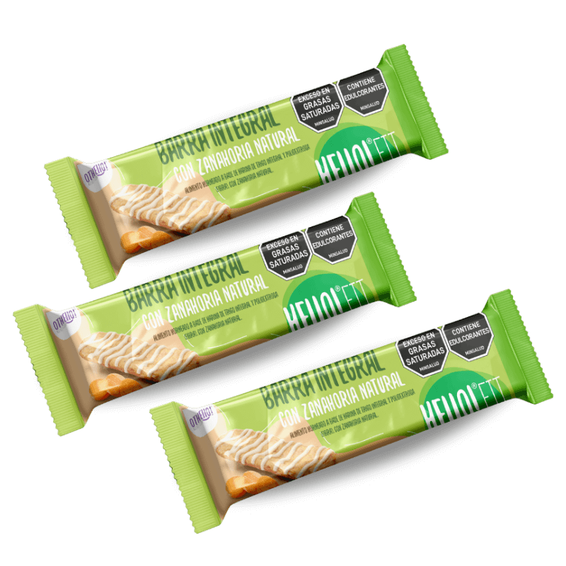 Barras Integrales de Fibra – Hello! Fit - CAJA X 6 UNIDADES