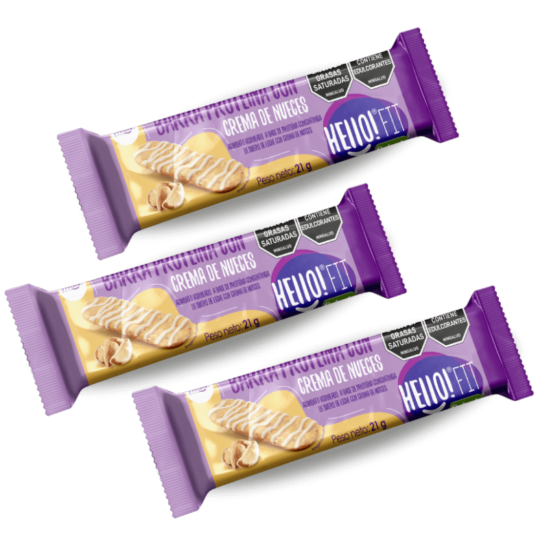Barras Integrales de Fibra – Hello! Fit - CAJA X 6 UNIDADES