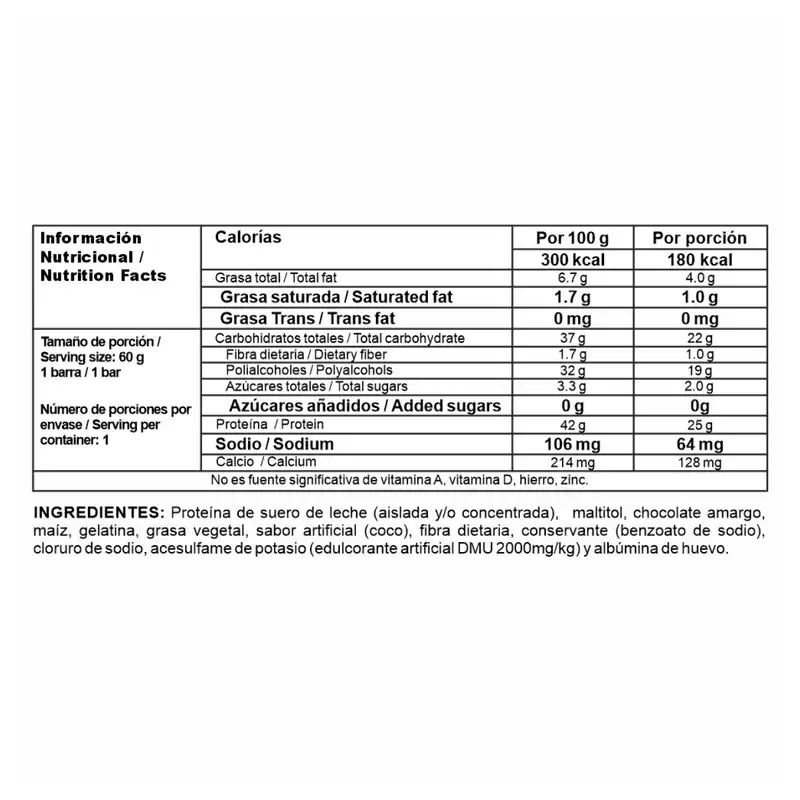 Fitbar - Barra de proteína