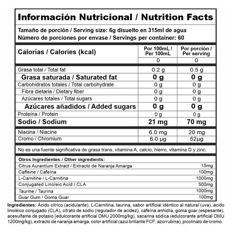 Burner Stack – Suplemento para Control de Peso