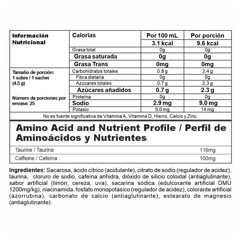 Energy X - Bebida Energizante