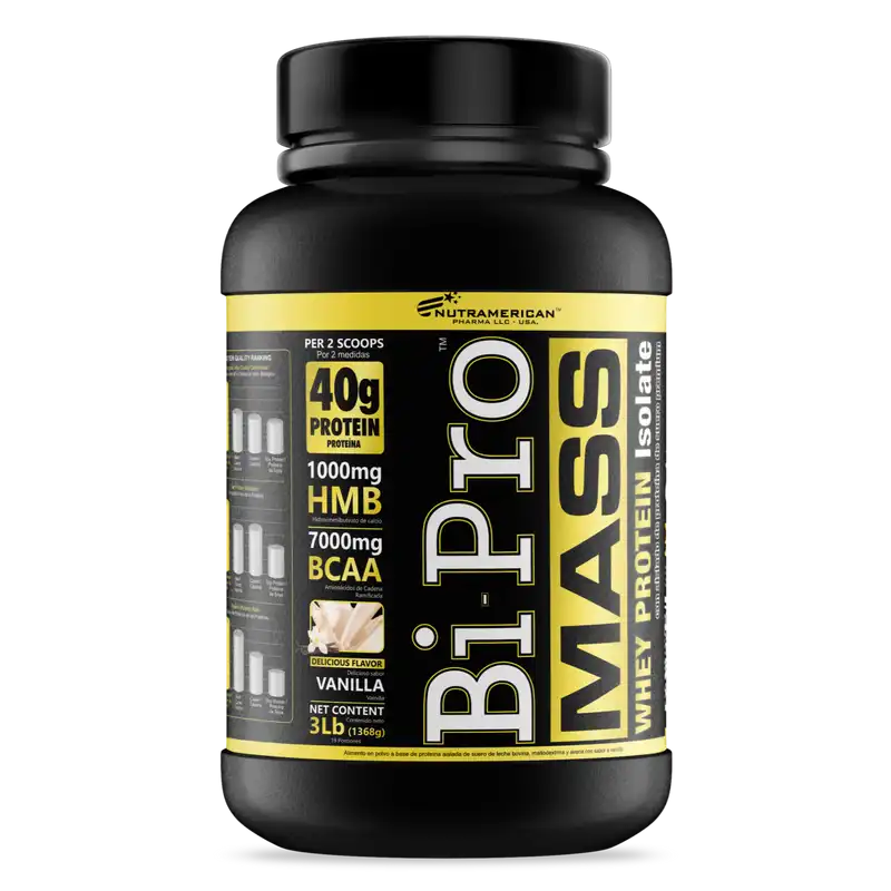 Bipro Mass - Proteína de suero de leche + HMB