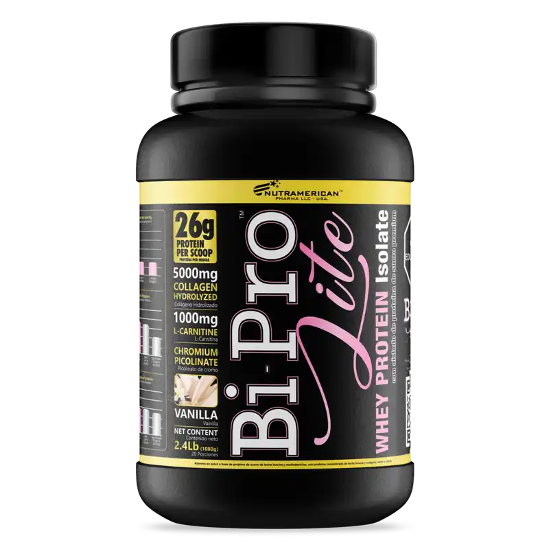 Bipro Lite 2.4 Lb - Proteína de suero de leche + Colágeno hidrolizado